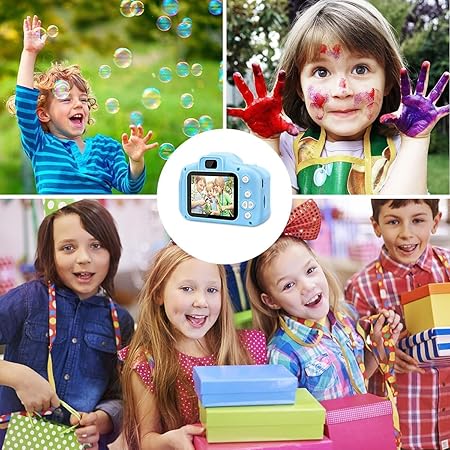 Children Mini Digital Camera Can Take Pictures Video Small Sir Toys | Kids Camera, Digital Video Camera for Kids, Christmas Birthday Gift for Boys & Girls - Random colors
