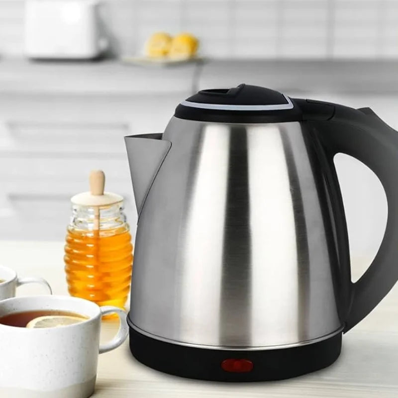 RAF KT-200 Automatic Electric Kettle 2 Liter Stainless Steel Cordless 1500W with Overheat Protection Fast-boiling electric kettle