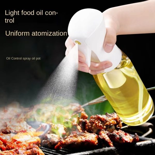 Plastic Glass Kitchen Cooking Spray Bottle |200 ML | BBQ Olive Oil Sprayer & Vinegar Spray Bottle 200 ML Spray Bottle