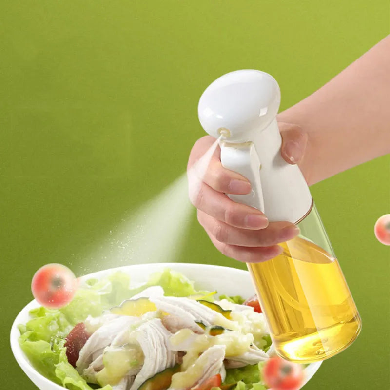 Plastic Glass Kitchen Cooking Spray Bottle |200 ML | BBQ Olive Oil Sprayer & Vinegar Spray Bottle 200 ML Spray Bottle